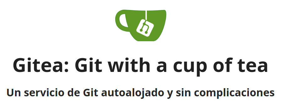 Gitea, crea tu propio servicio de repositorios git