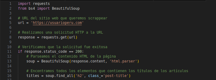 Introducción al Web Scraping
